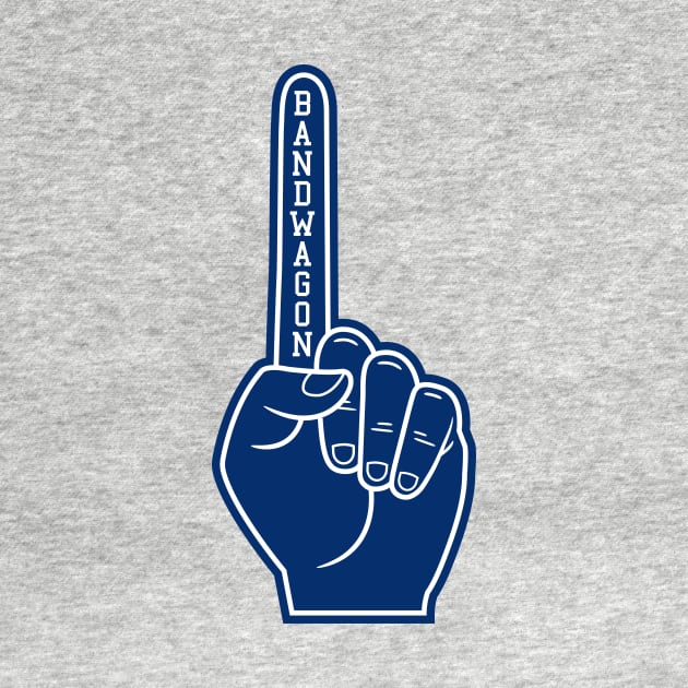 #1 Bandwagoner Fan T-shirt: Celebrate Your Love for Sports, No Strings Attached! by CC0hort